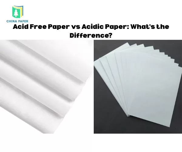 Papel libre de ácido vs Papel ácido: ¿Cuál es la diferencia?