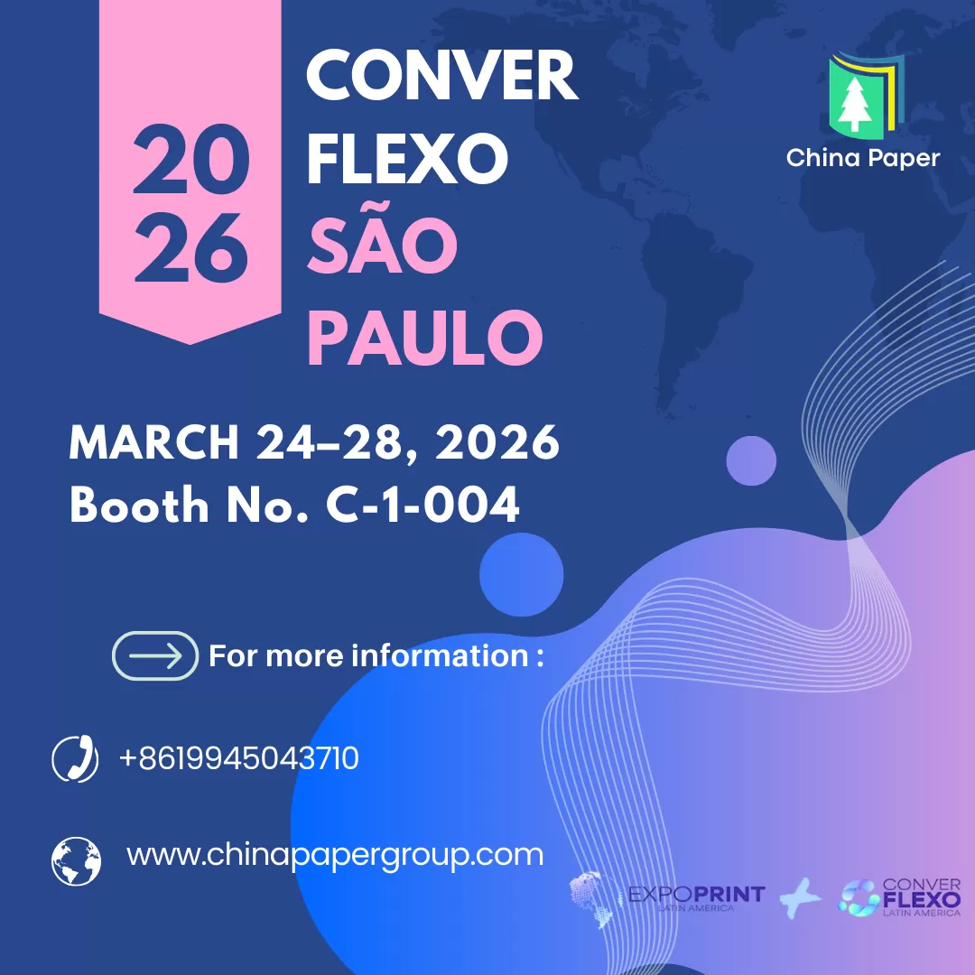 China Paper está lista para ConverFlexo 2026 en São Paulo