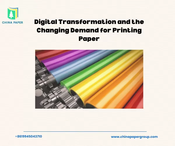 Transformación digital y la demanda cambiante de papel para impresión