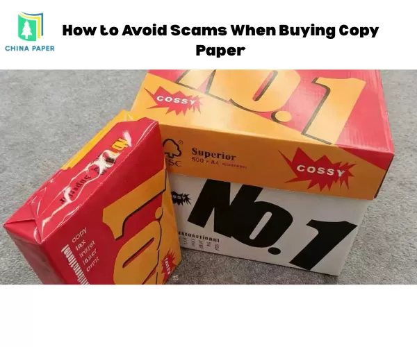 Cómo evitar estafas al comprar papel para copias