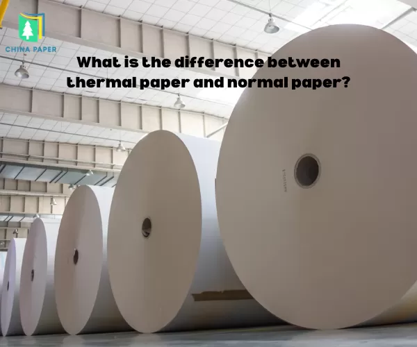 ¿Cuál es la diferencia entre el papel térmico y el papel normal?