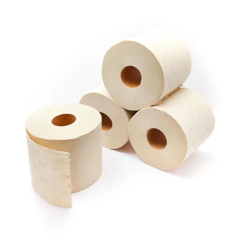 Papel higiénico de pulpa de bambú