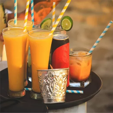 Servicio de bebidas