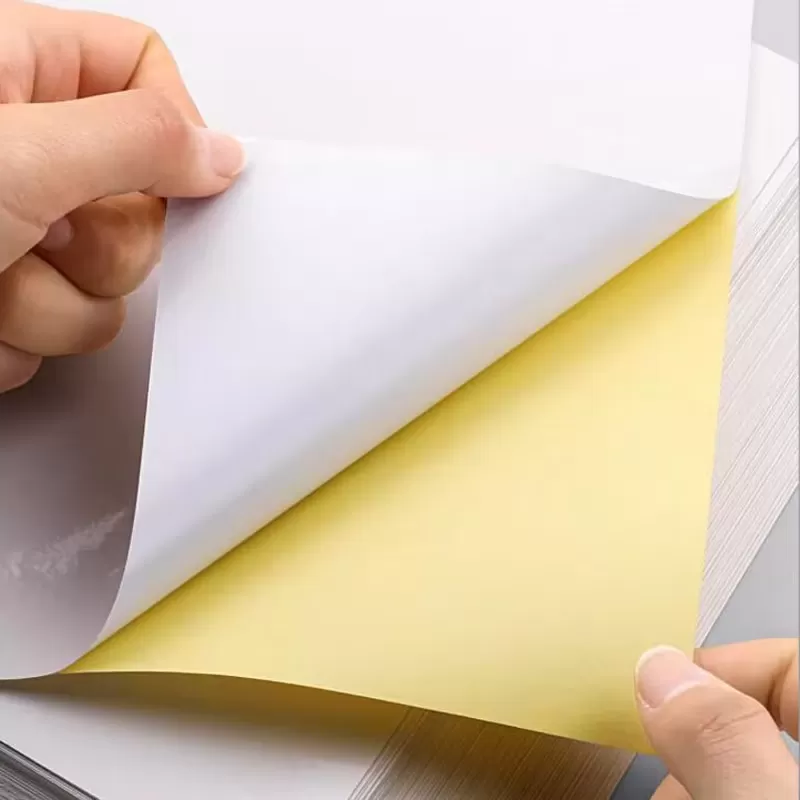 papel autoadhesivo para stickers
