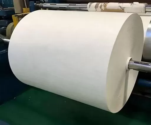 Papel base para vasos sin estucar