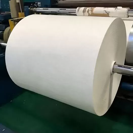 Papel base para vasos sin estucar